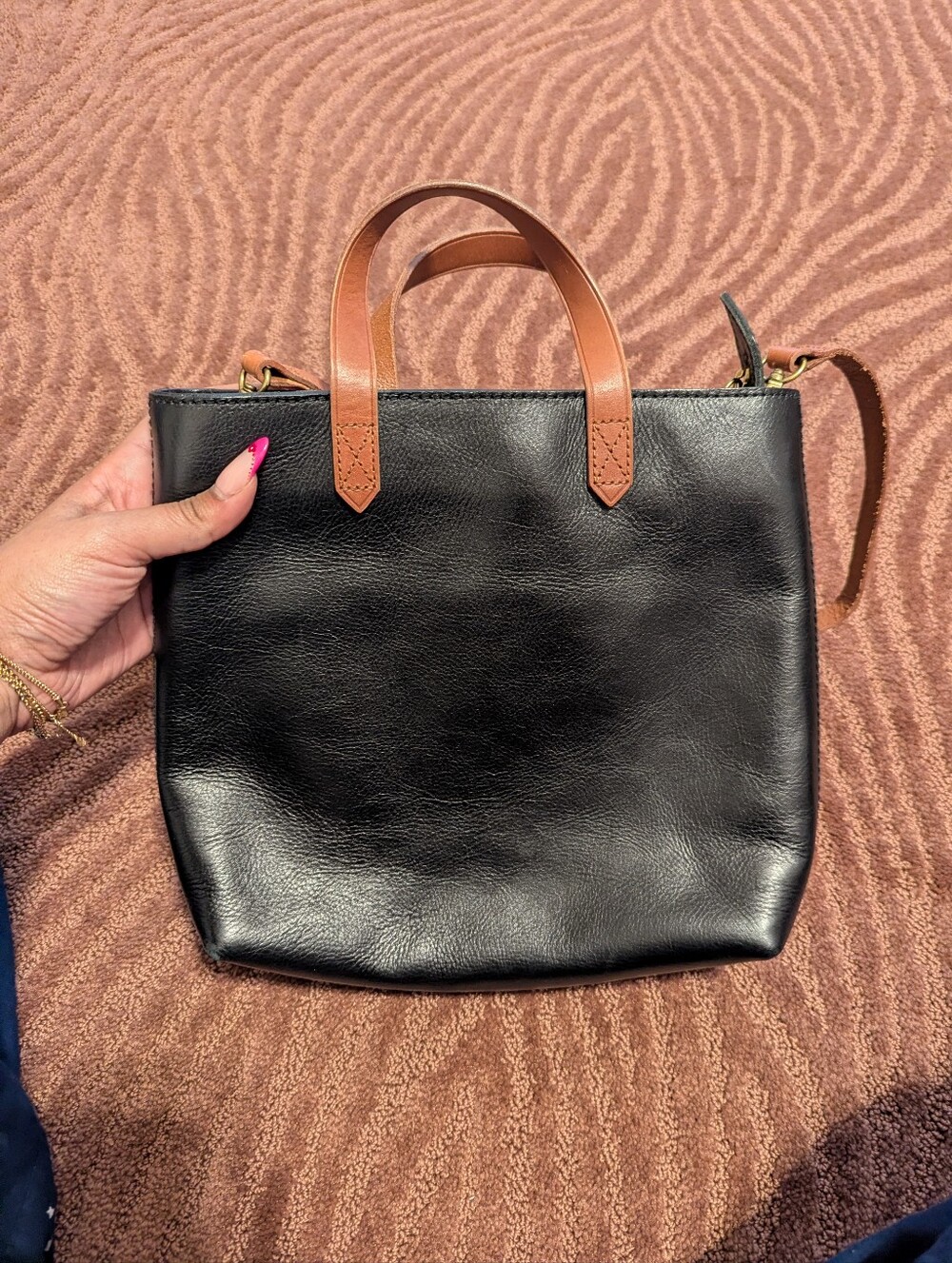 Madewell Medium Zip Top Transport Crossbody